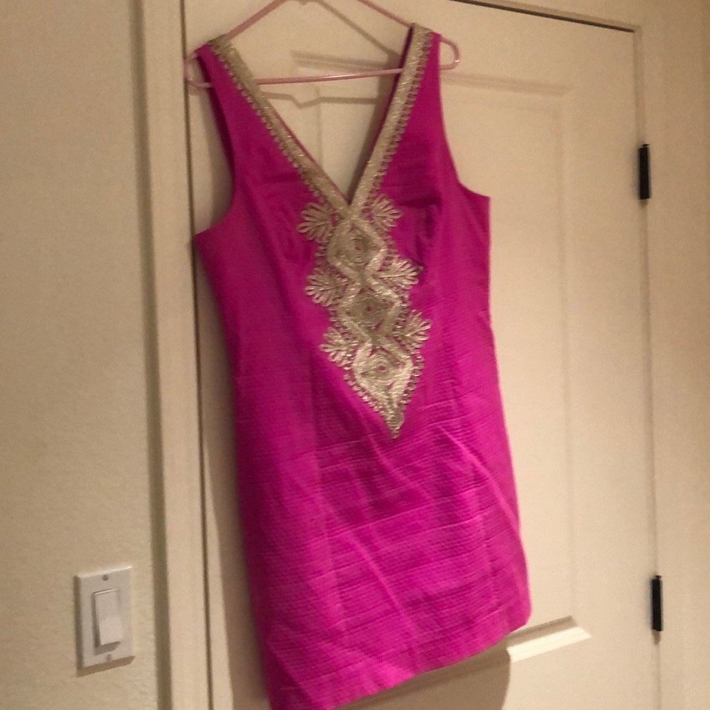Lilly Pulitzer pink dress
